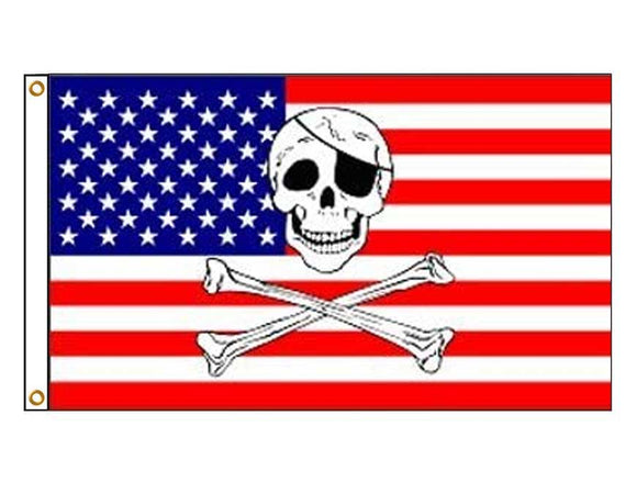 Pirate USA Flag