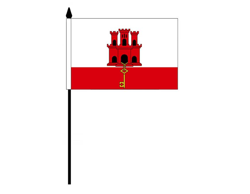 Gibraltar (Desk Flag) The Flag Shop Ltd