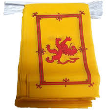 Scotland Rampant Lion - Flag Bunting