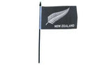 Silver Fern - New Zealand (Desk Flag)