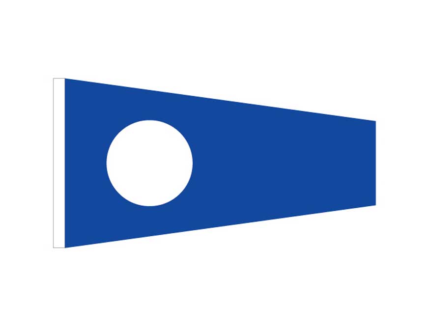 Two (2) - Signal Pennant (Small)