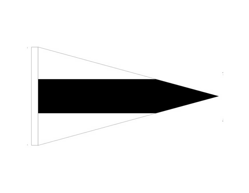 Third Substitute - Signal Pennant (Small)