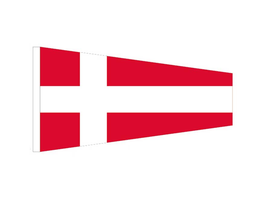 Four (4) - Signal Pennant (Small)