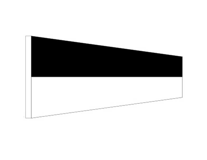 Six (6) - Signal Pennant (Small)