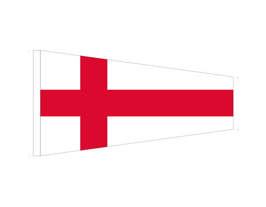 Eight (8) - Signal Pennant (Small)