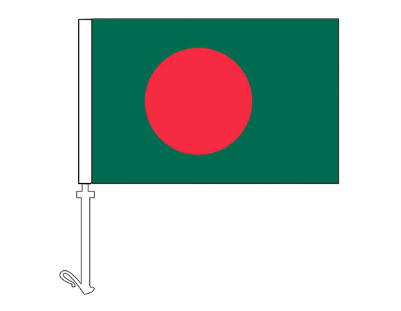 Bangladesh - Car Flag