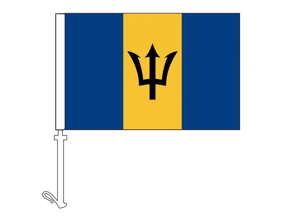 Barbados - Car Flag