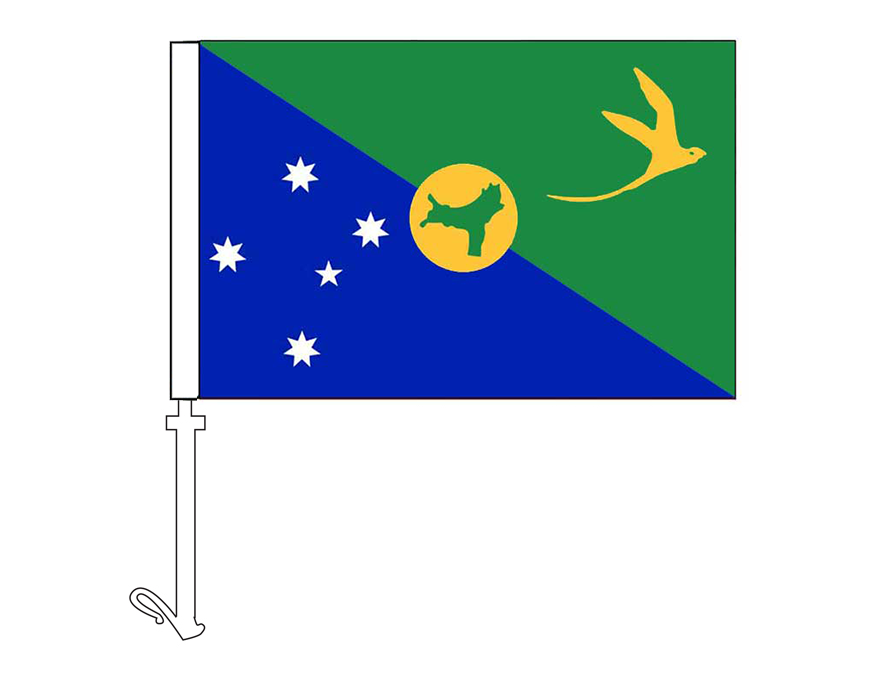 Christmas Island - Car Flag