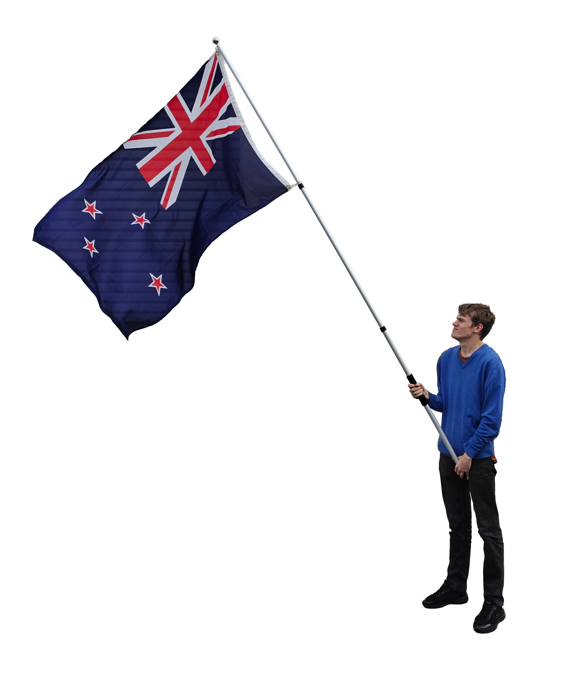 Telescopic Flagpole (Handheld Parade Waver)