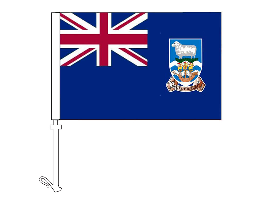Falkland Islands - Car Flag