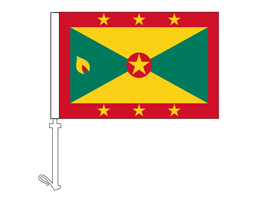 Grenada - Car Flag