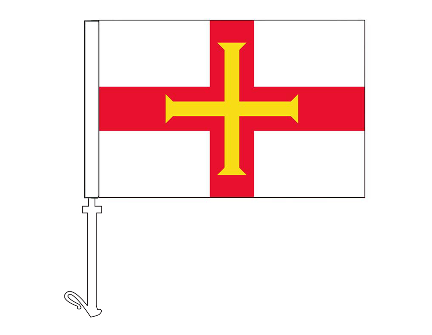 Guernsey - Car Flag