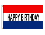 Happy Birthday - Tricolor