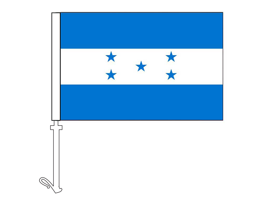 Honduras - Car Flag
