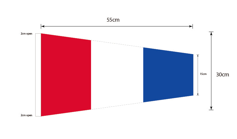 Three (3) - Signal Pennant (Small)