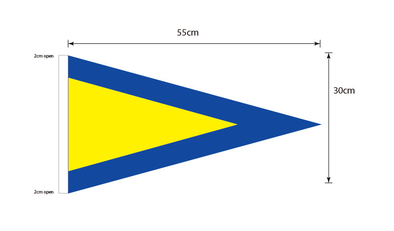 First Substitute - Signal Pennant (Small)