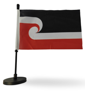 Tino Rangatiratanga - Maori (Flag for Magnetic Car Flag Pole)