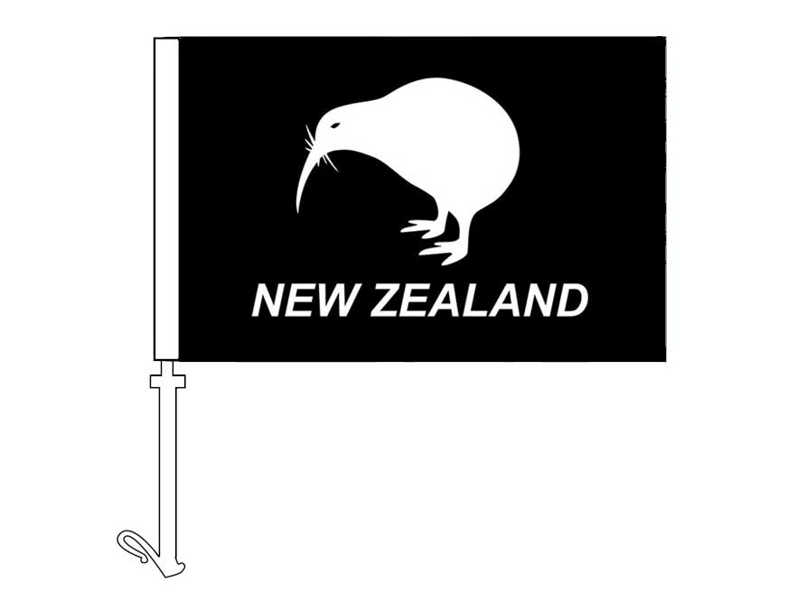 Kiwi - Car Flag