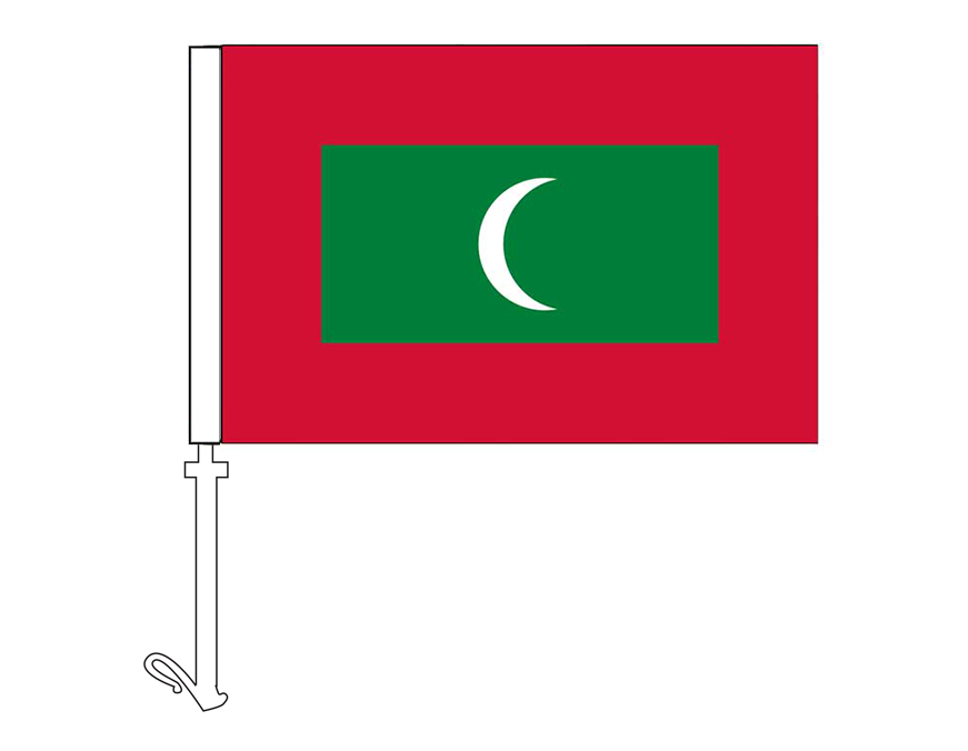 Maldives - Car Flag