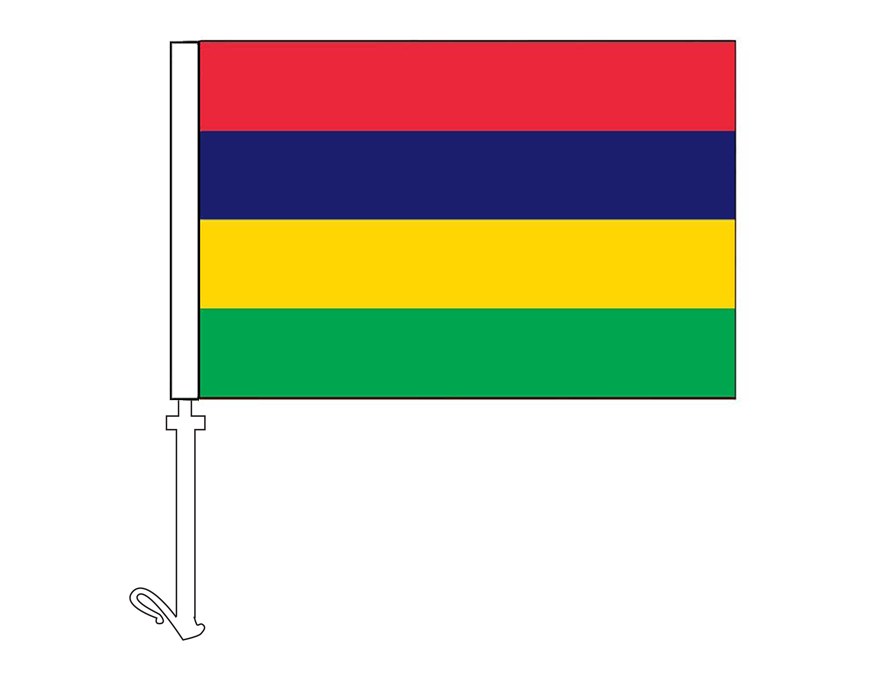 Mauritius - Car Flag