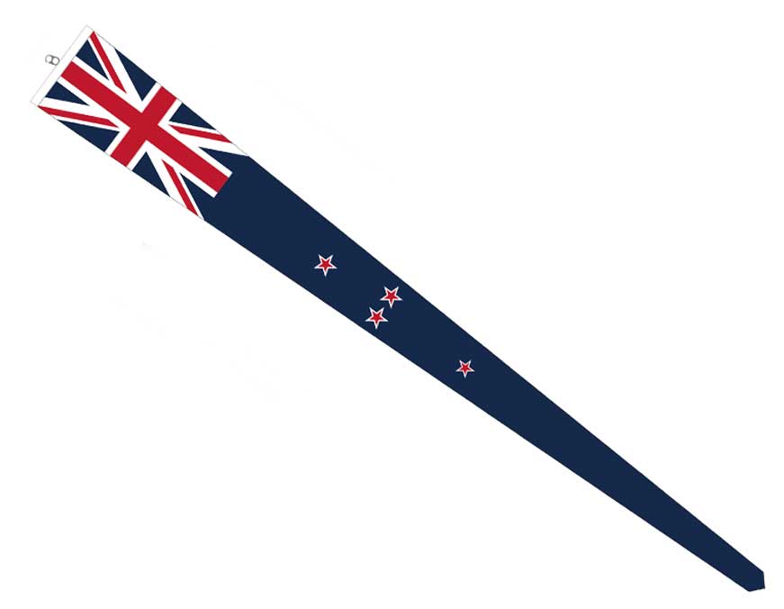 New Zealand Vimpel Pennant (0.27 x 2.5 m)