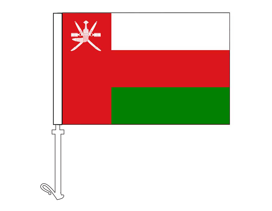 Oman - Car Flag