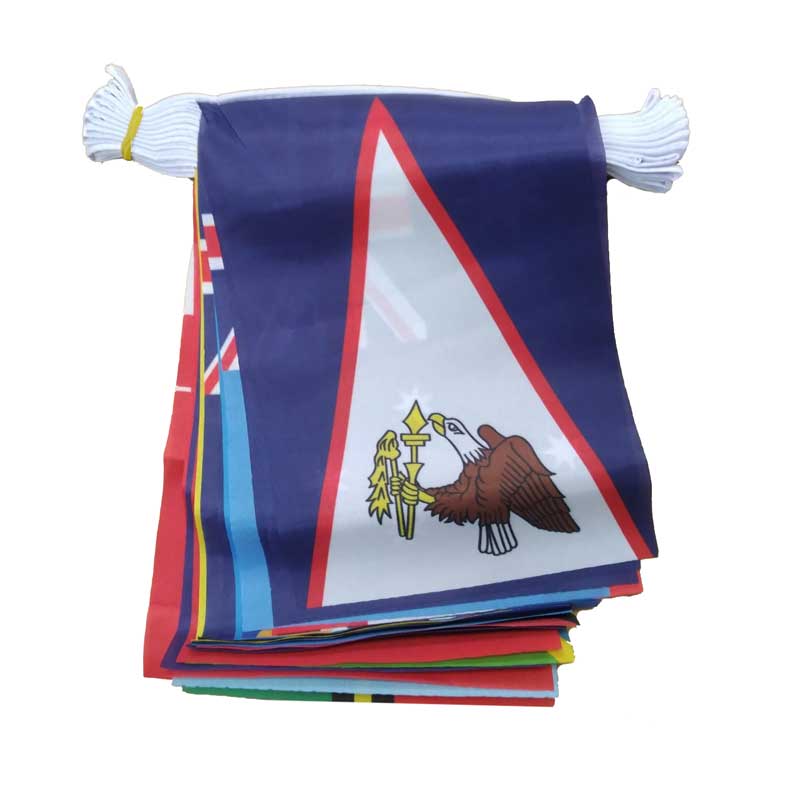 24 Pacific Nations - Flag Bunting