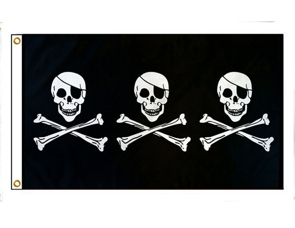 Pirate - 3 Skulls