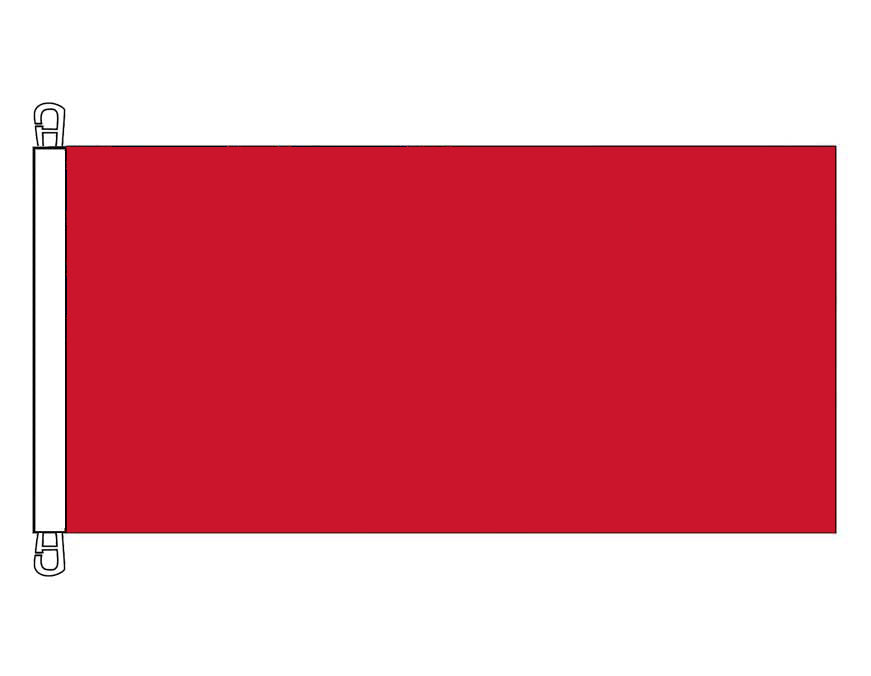 Plain Red CAUTION - HEAVY DUTY (0.45 x 0.9m)