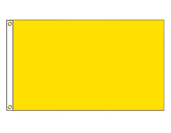 Plain Yellow Flag – The Flag Shop Ltd