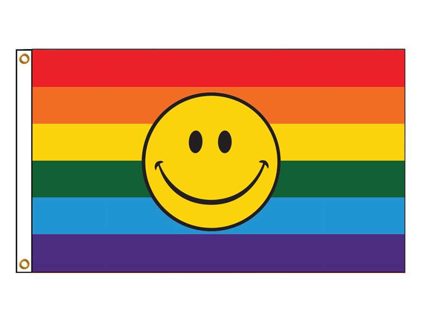 Rainbow Smiley Face