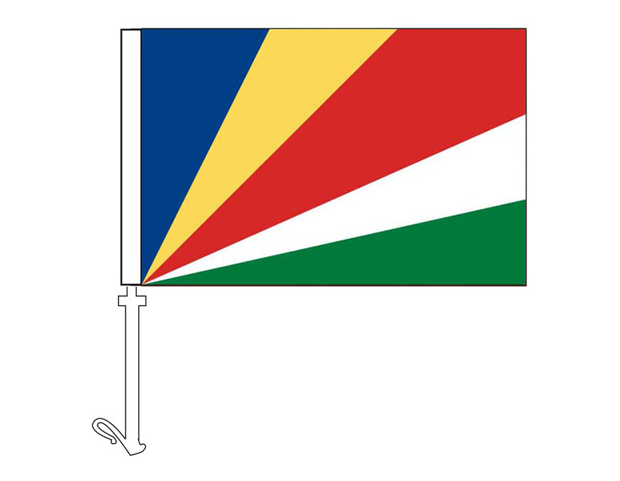 Seychelles - Car Flag