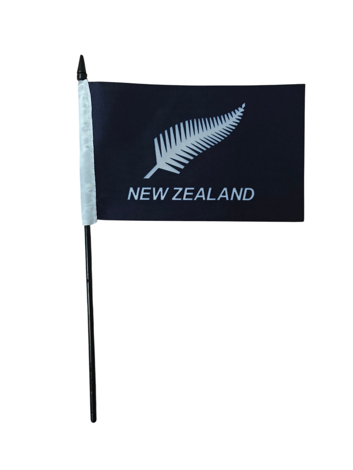 Silver Fern 1 - New Zealand (Desk Flag)
