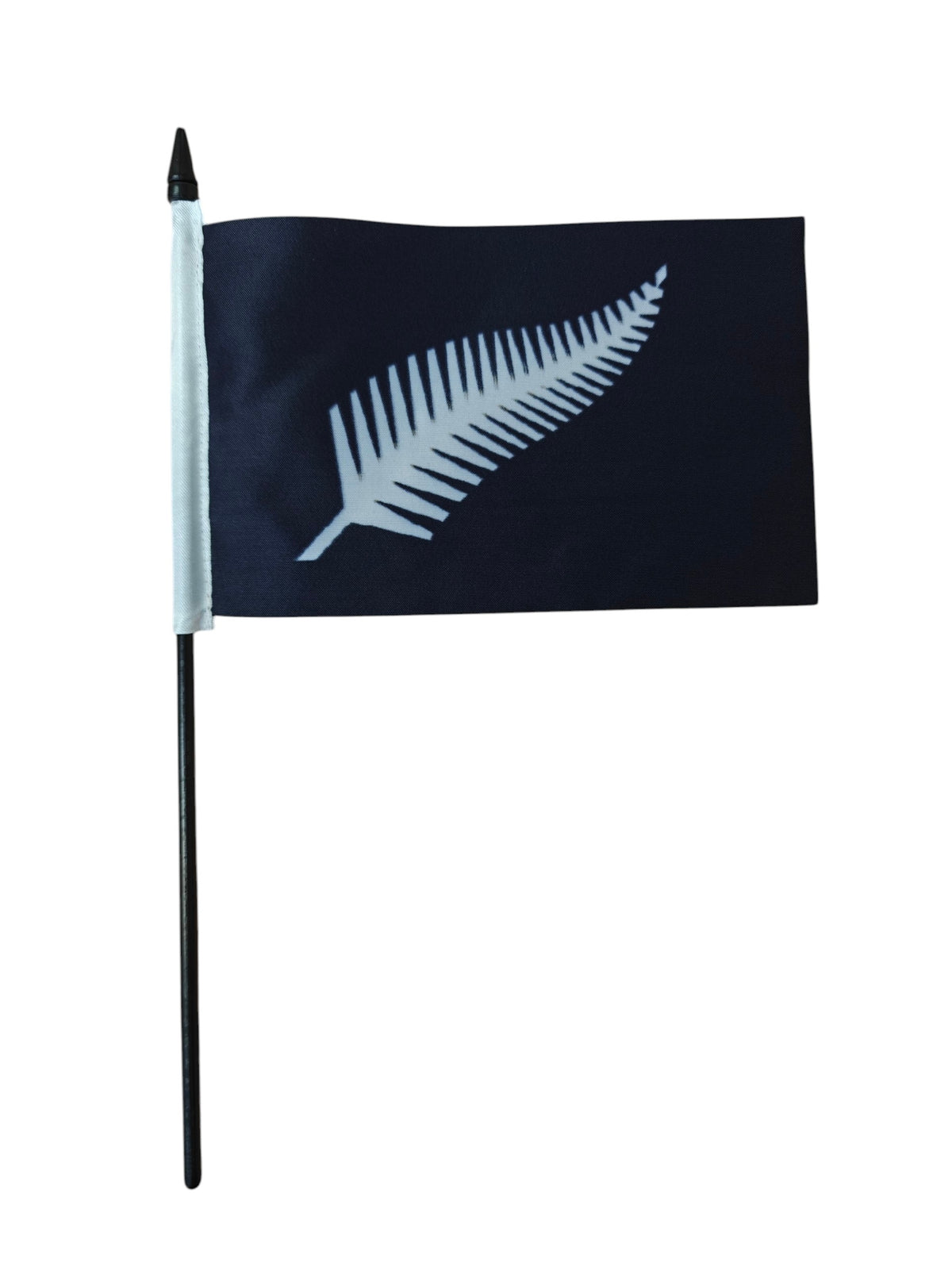 Silver Fern 2 - New Zealand (Desk Flag)