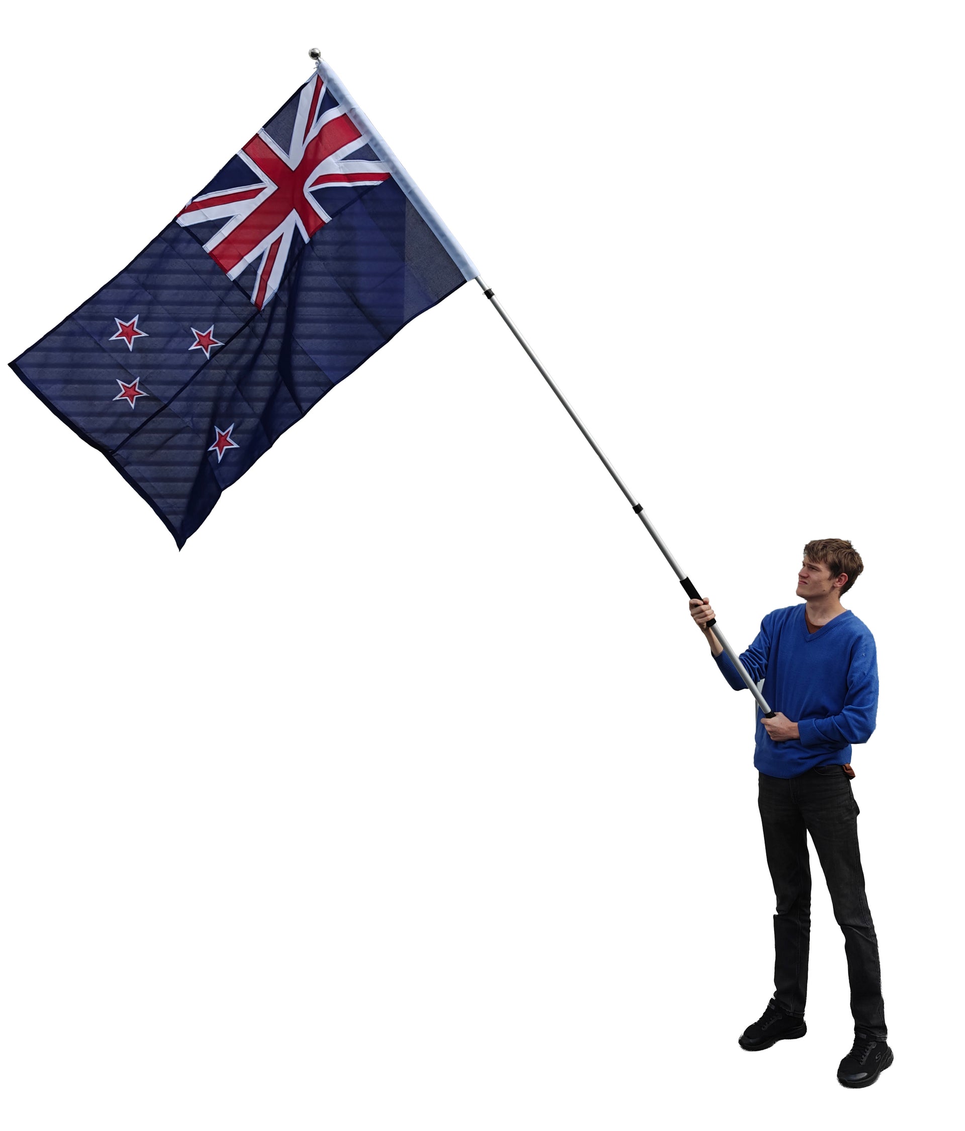 Telescopic Flagpole (Handheld Parade Waver)