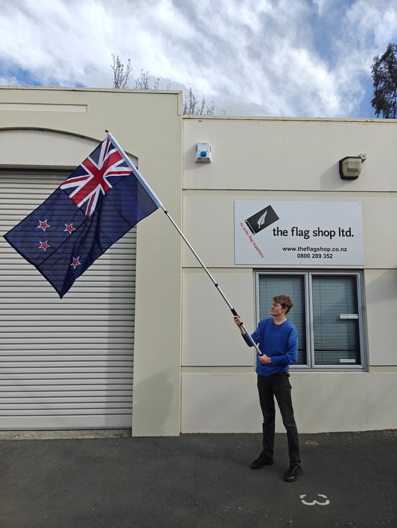 Telescopic Flagpole (Handheld Parade Waver)