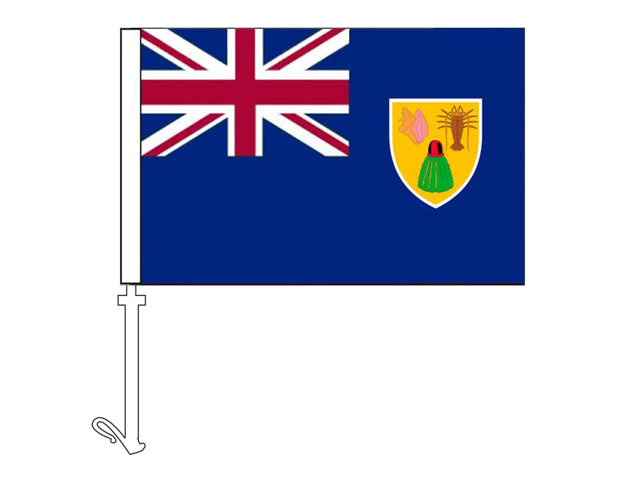 Turks and Caicos Islands - Car Flag