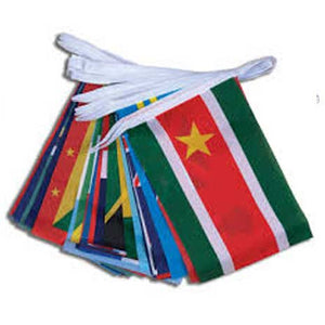 32 Caribbean Nations - Flag Bunting