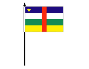 Central African Republic (Desk Flag)