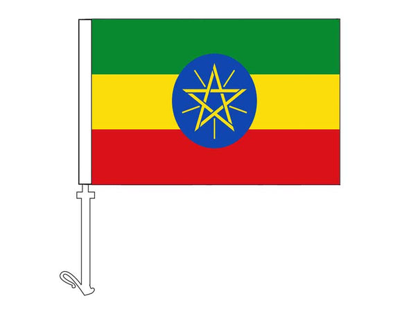 Ethiopia - Car Flag