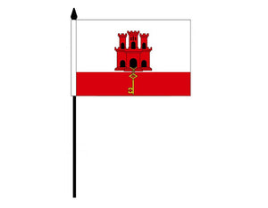 Gibraltar  (Desk Flag)