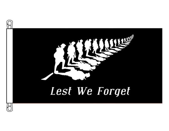 Lest We Forget - HEAVY DUTY (0.9 x 1.8m)