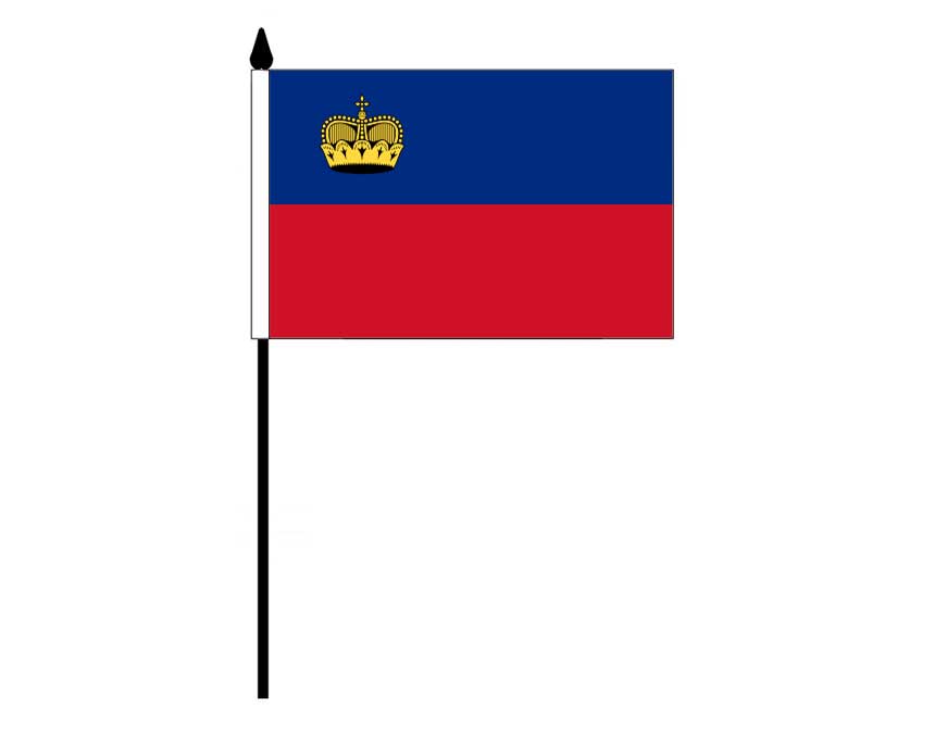 Liechtenstein (Desk Flag)