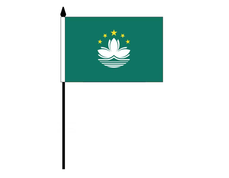 Macau  (Desk Flag)
