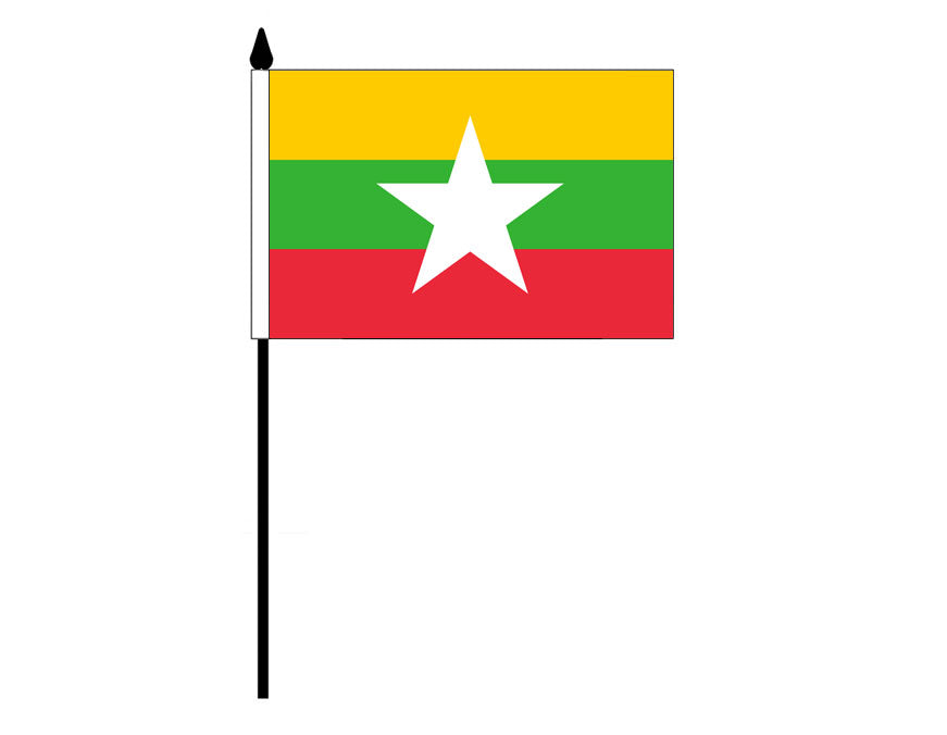 Myanmar (Desk Flag)