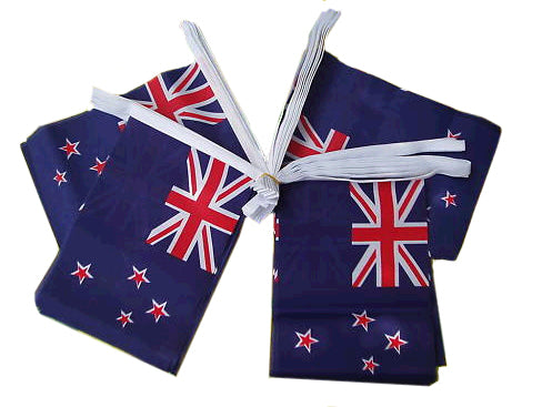 New Zealand - Aotearoa - Flag Bunting