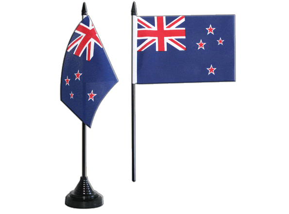 New Zealand - Aotearoa  (Desk Flag)