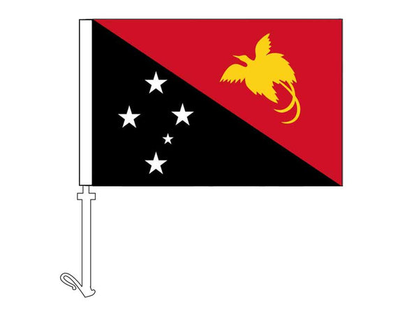 Papua New Guinea - Car Flag