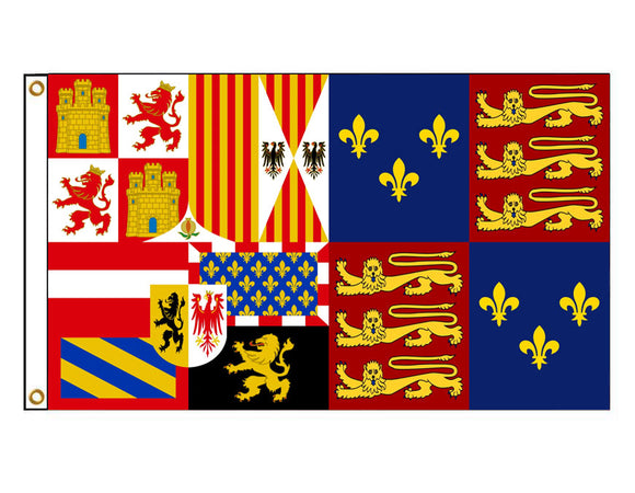 Queen Mary 1st Royal Banner - 1554