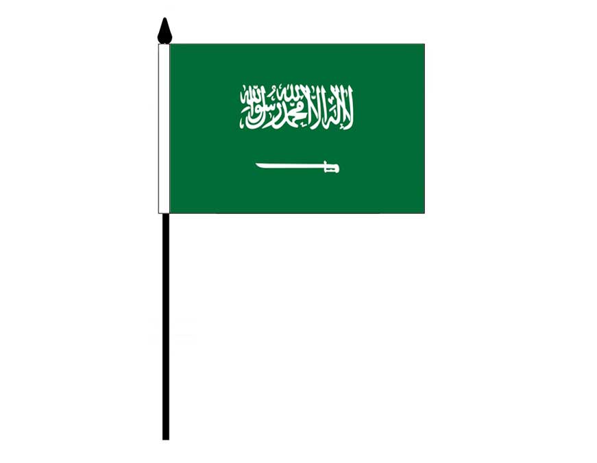 Saudi Arabia (Desk Flag) – The Flag Shop Ltd